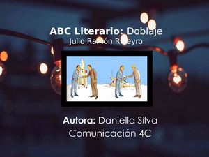 Daniella Silva Doblaje Comunicación 4c