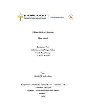Mapa Mental Politicas Publicas