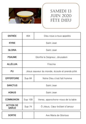 Animation Samedi Paroles