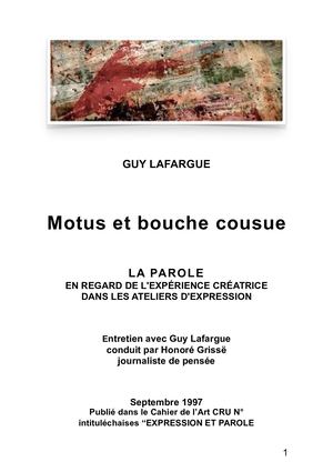 Motus Et Bouche Cousue