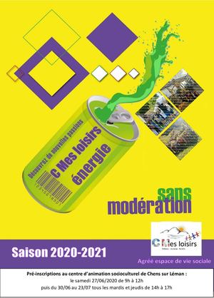 Brochure C Mes loisirs - Saison 2020/2021