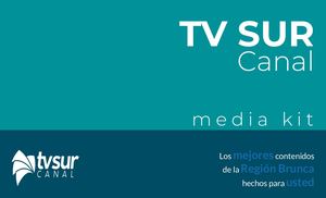 Media Kit Mayo Tv Sur