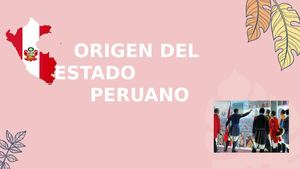 Origen Del Estado Peruano
