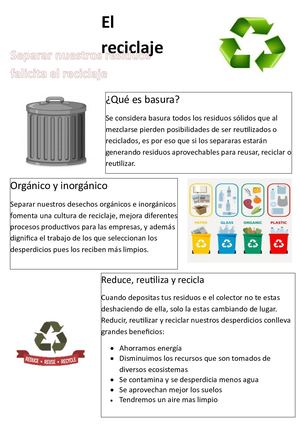 El Reciclaje