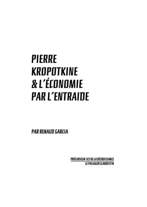 Pierre Kropotkine Extrait