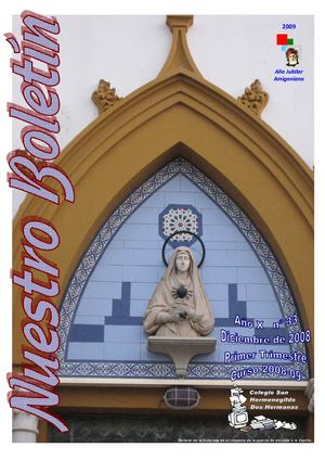 Nuestro Boletín 33  (Diciembre 2008)