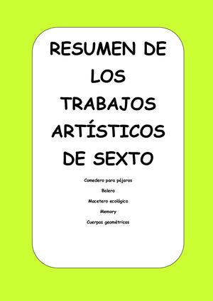 Trabajos Junio Plastica