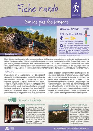 Sur les pas des Bergers