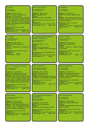 Annuaire Fiches 15 06 20