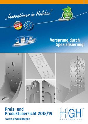 GH Produktkatalog 2018/2019