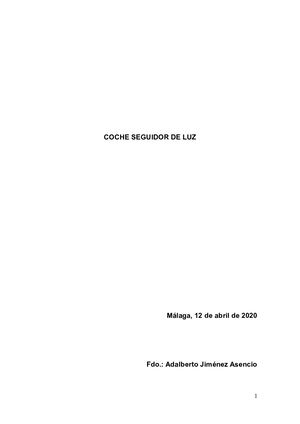 Coche Seguidor De Luz