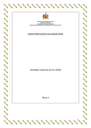 1ºs Anos Bloco 4 Ok