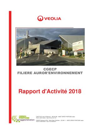 Rapport annuel 2018 - Délégataire déchets