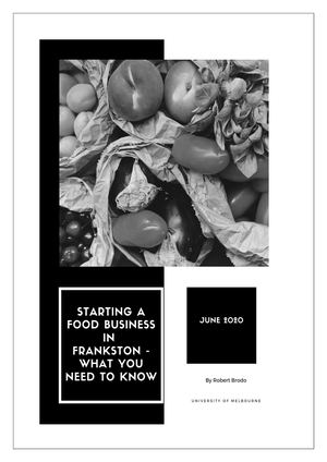 Starting A Food Business In Frankston What You Need To Know