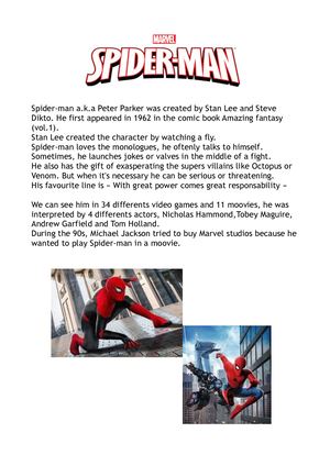 Spider Man Clémence D