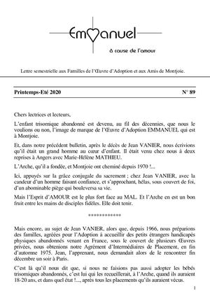 Bulletin N°89 Montjoie Pdf