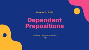Dependent Prepositions (1)