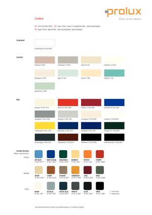 Prolux Farben