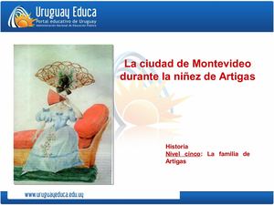 Montevido Durante La Infancia De José Artigas 1