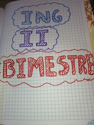 Ingles Ii Bimestre
