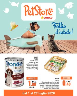 Volantino Conad Pet Store 2007 1 27 Luglio 2020