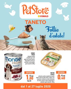 Volantino Conad Pet Store Taneto 2007 1 27 Luglio 2020