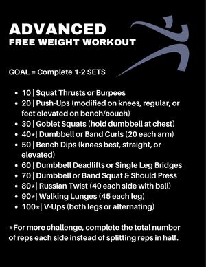 Advanced Free Weights