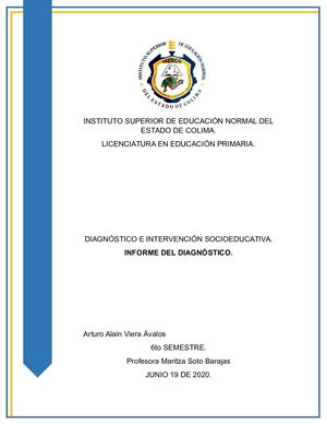 Informe Del Diagnóstico