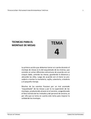 Md 4 Técnicas Montaje Mesas