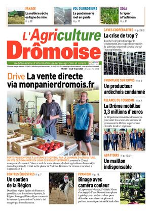 Journal L'Agriculture Dromoise N°2457 Sem25