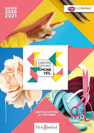 Programme du Centre culturel Simone Veil 2020/2021