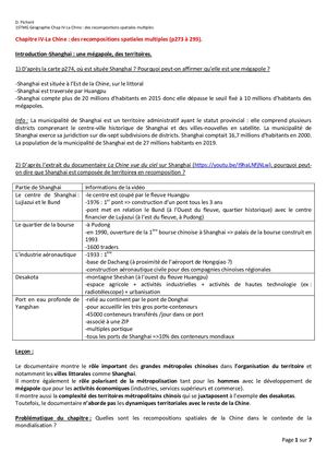 Cours Chap Iv Géo 18 Juin 2020