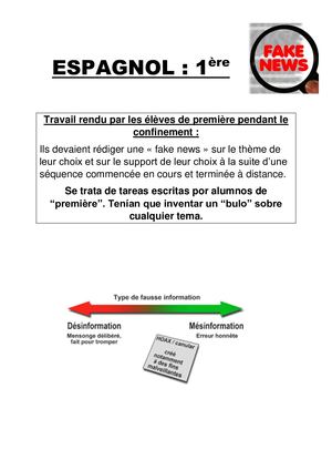 Livret Espagnol - 1ère