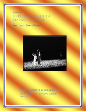 Precursores De La Danza Teatral