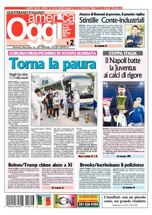 America Oggi 18 Giugno 2020