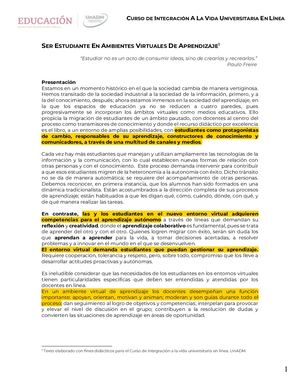 Ser Estudiante En Ava