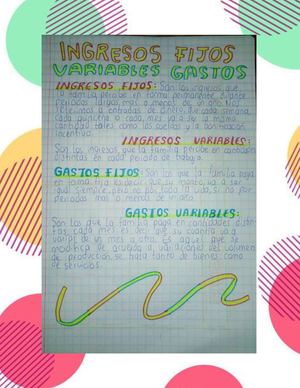 Ingresos Fijos Variables Gastos