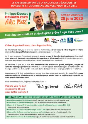 Courrier aux Argenteuillais