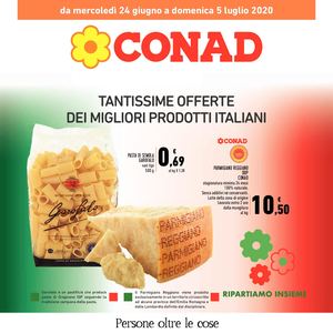 Volantino Conad Lazio Nord Ovest 24 Giugno 5 Luglio 2020