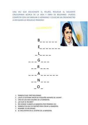 Actividad Complementaria Con El Audio Del 20 De Junio