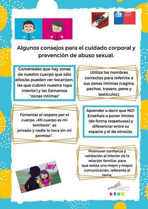 Cuidado Corporal Y Prevención De Abuso