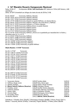 25 06 17 16º Maratón Rosario