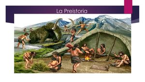 La Preistoria
