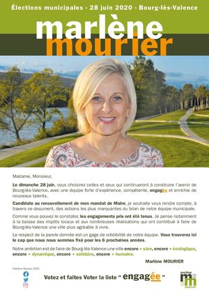 Dimanche 28 juin, votez et faites voter la liste “engagée”