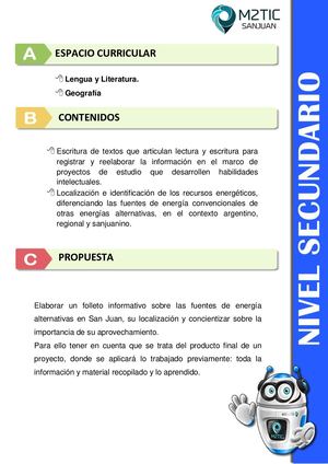 Propuestas Uso de Word-Nivel Secundario
