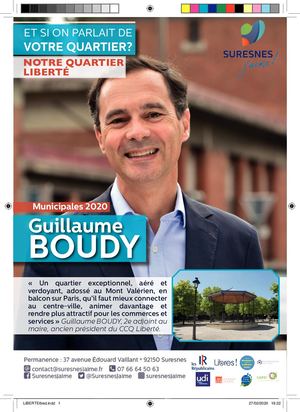 Nos propositions pour le quartier Liberté Suresnes