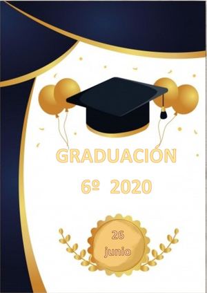 Invitación Graduación 6º