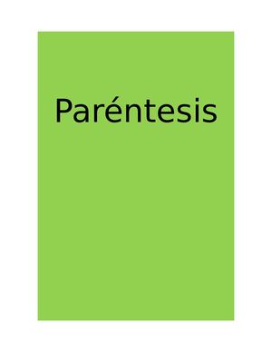 Parentesis