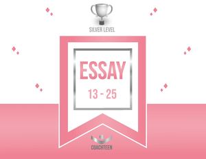 Essay Syllabus Silver 13 - 25