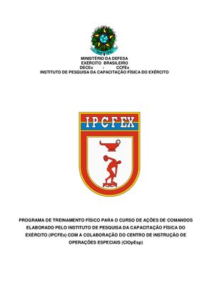 Programa de Treinamento - CAC